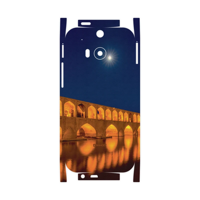 برچسب پوششی ماهوت مدل Si-O-Se-Pol-FullSkin مناسب برای گوشی موبایل اچ تی سی One M8