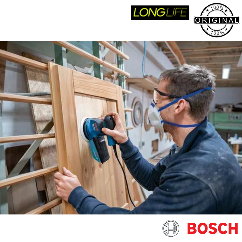 سنباده لرزان بوش مدل فوق حرفه ای دو کاره GEX 125-1 AE