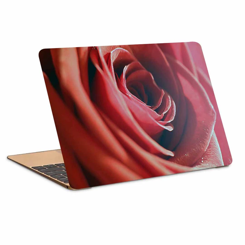 استیکر لپ تاپ طرح rose red macro کد N-516 مناسب برای لپ تاپ 15.6 اینچ