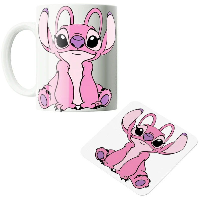 ماگ مدل استیچ کد 57 به همراه زیر لیوانی