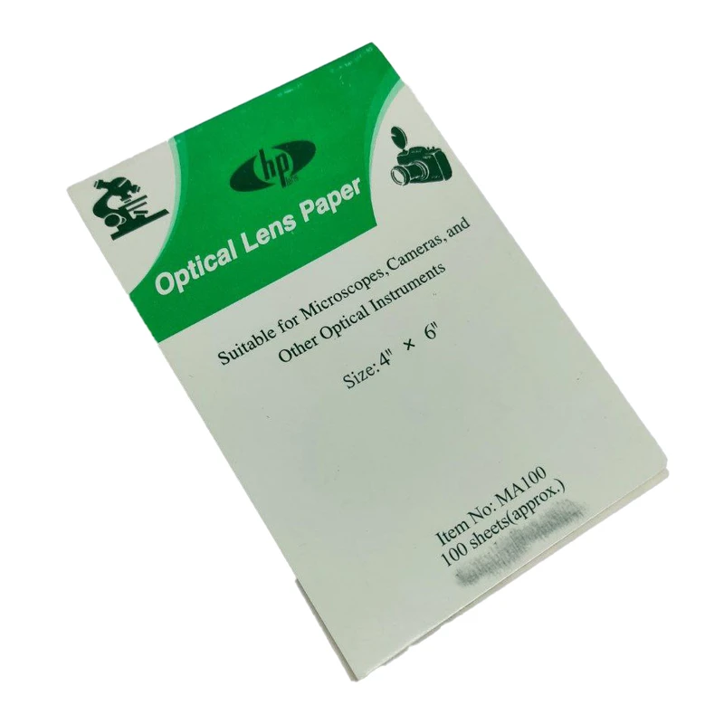 کاغذ تمیز کننده لنز اچ پی مدل MA100 بسته 100عددی