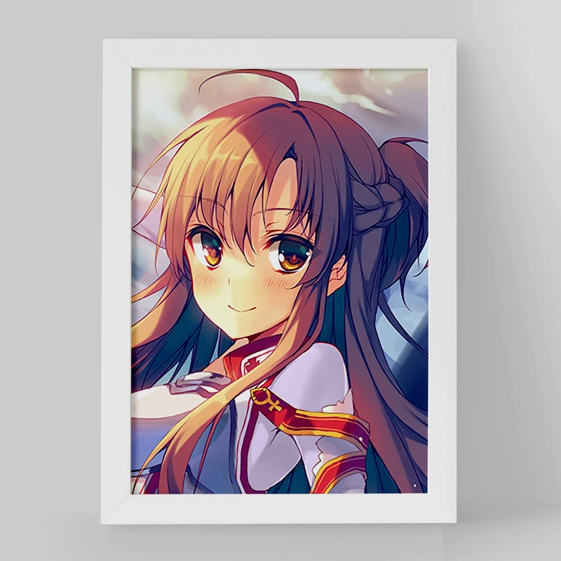 تابلو خندالو مدل آسونا یوکی انیمه هنر شمشیر زنی آنلاین کد 12078