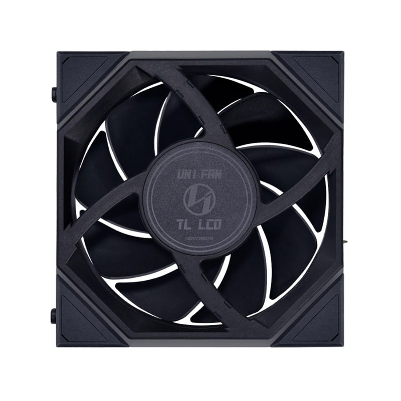 فن کیس لیان لی مدل UNI FAN TL 120 LCD Black بسته 3 عددی
