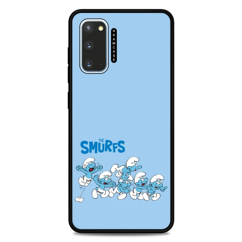 کاور آکام مدل AMC-WSGS20-SMURFS-27 مناسب برای گوشی موبایل سامسونگ Galaxy S20