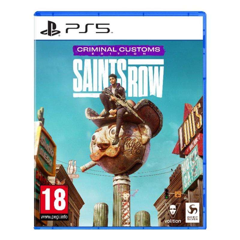 بازی Saints Row نسخه Criminal Customs مخصوص PS5