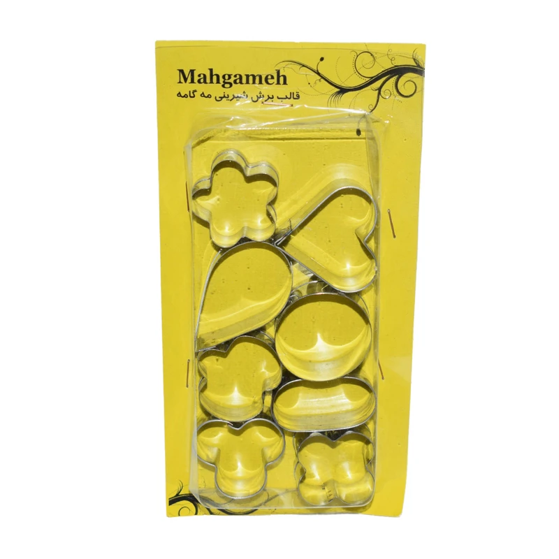 کاتر شیرینی پزی مدل Mahgameh 8 مجموعه 8 عددی