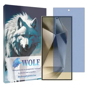 Wolf Tough model matte anti blue screen Protector Suitable for Samsung Galaxy S24 Ultra Mobile Phone