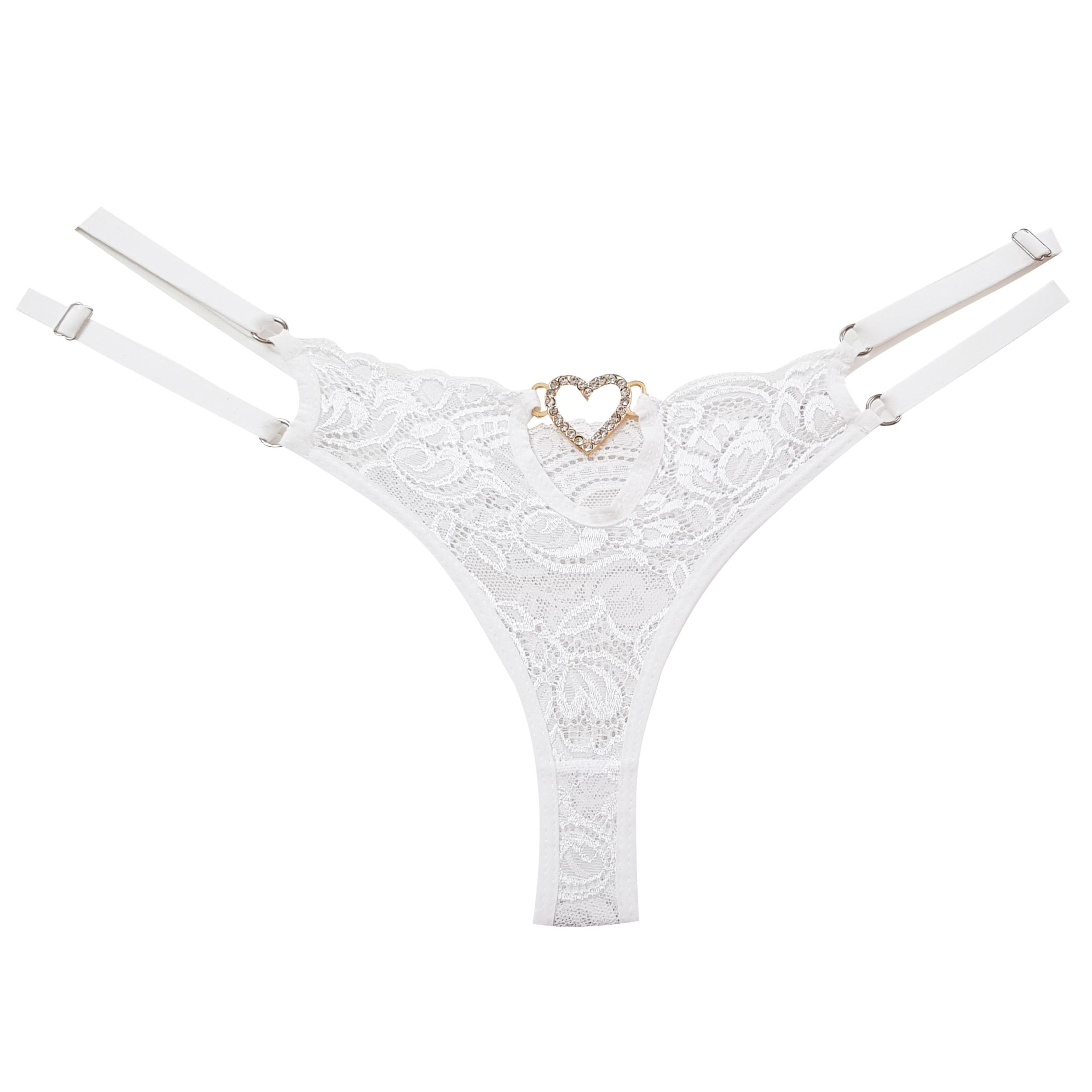 ست 3 تکه لباس زیر زنانه ماییلدا مدل 4425-8000 رنگ سفید