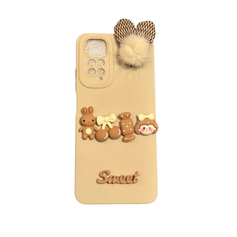 کاور طرح خرس و گیلاس مدل sweet کد A 123 مناسب برای گوشی موبایل شیائومی Redmi note  11s