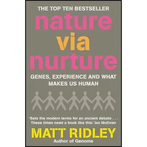 کتاب Nature Via Nurture  اثر Matt Ridley انتشارات Harperperennial