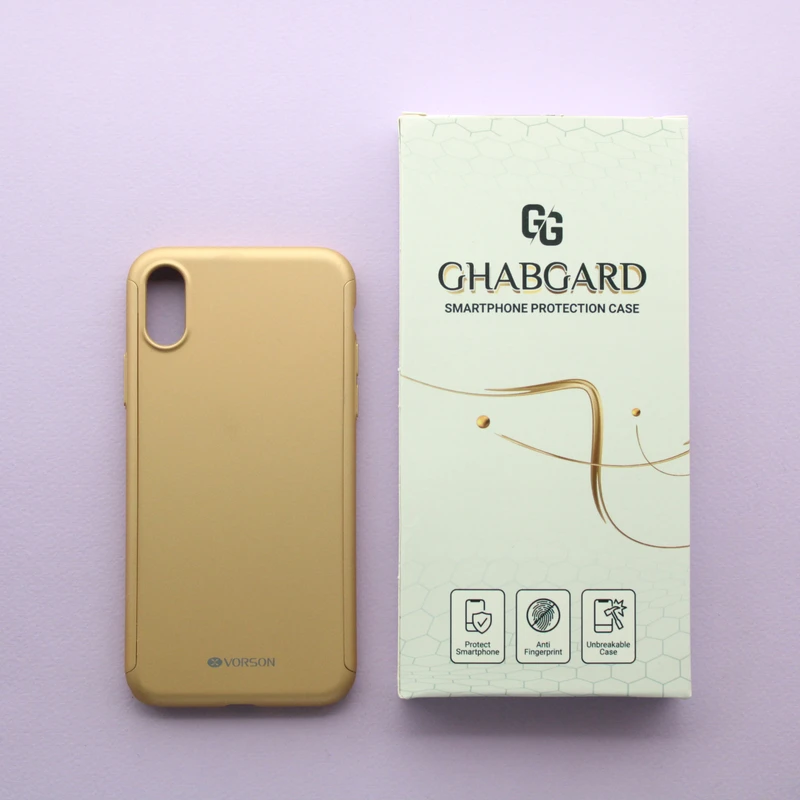 کاور قاب گارد مدل 360 ساده مناسب برای گوشی موبایل اپل iPhone X / Xs