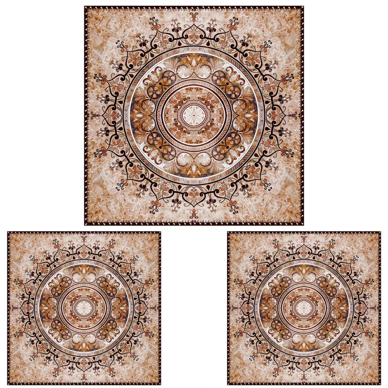 رومیزی سه تکه طرح انتزاعی کد 913