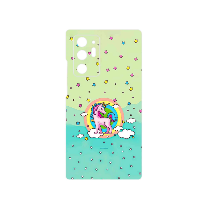 برچسب پوششی ماهوت مدل Rainbow unicorn adventure مناسب برای گوشی موبایل سامسونگ Galaxy Note 20 Ultra