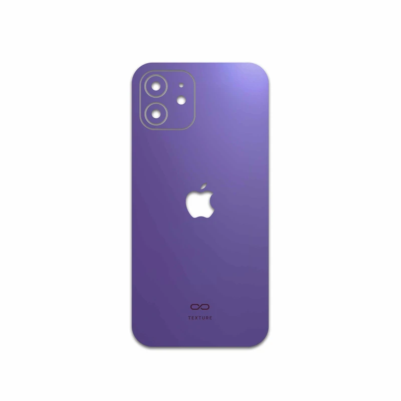 برچسب پوششی ماهوت مدل Matte-BlueBerry مناسب برای گوشی موبایل اپل iPhone 12