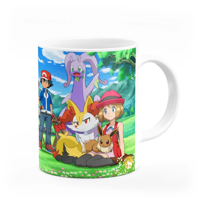 ماگ هومرو طرح انیمه پوکمون Pokemon مدل MG2375