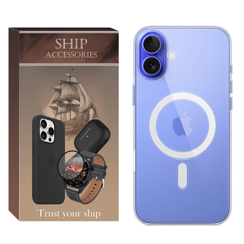 کاور شیپ مدل Clear Magsafe SH مناسب برای گوشی موبایل اپل iPhone 16