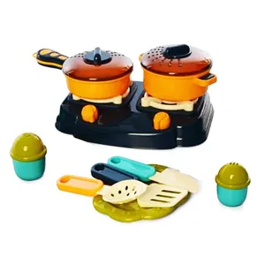 ست اسباب بازی لوازم خانه مدل my kitchen طرح گاز رو میزی