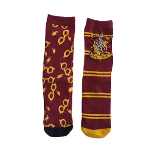 جوراب ساق کوتاه پسرانه مدل harry potter مجموعه 2 عددی