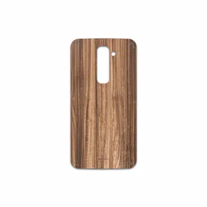 MAHOOT Light Walnut Wood Cover Sticker for LG G2