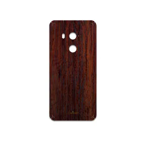 MAHOOT Red-Wood Cover Sticker for HTC U11 Plus