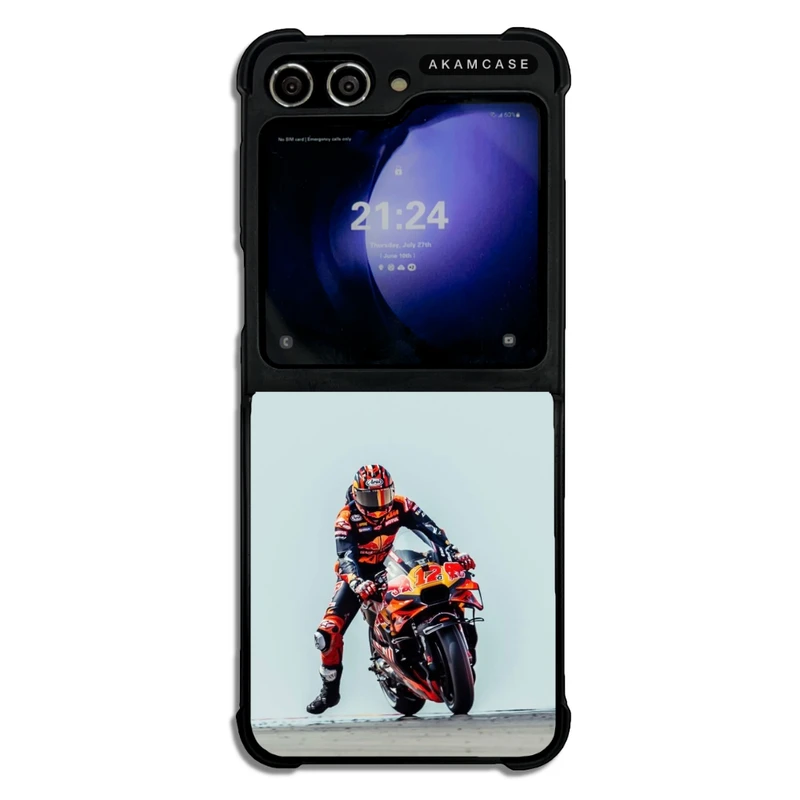 کاور آکام مدل AMC-WSGZFLIP5-MOTORCYCLE-10مناسب برای گوشی موبایل سامسونگ Galaxy Z Flip 5