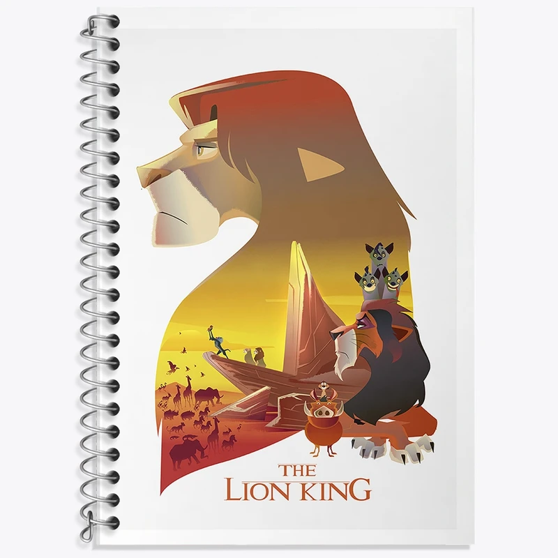 دفتر لغت 50 برگ خندالو طرح شیرشاه کد F2066