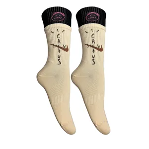 جوراب ورزشی ساق بلند مردانه مدل پنبه کش اسپرت Cactus Jack