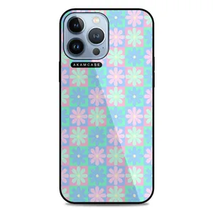 AKAM AMC-WA13PROMAX-FLOWERS-23 Cover For Apple iPhone 13 Pro Max