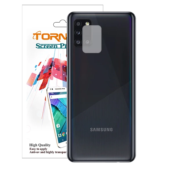 محافظ لنز دوربین مدل پرچسبTPUمناسب برای موبایل سامسونگ Galaxy A31بسته40عددی 