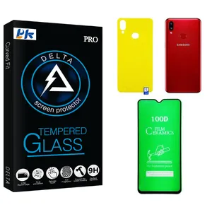 PK Delta Ceramics Screen Protector For samsung a10s With Back Protector
