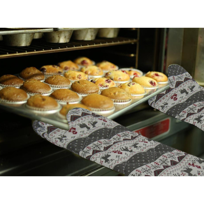 دستکش فر هوم اند لایف مدل پاتریکا L طرح گوزن