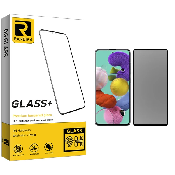 محافظ صفحه نمایش حریم شخصی راندیکا مدل Gld مناسب برای گوشی موبایل سامسونگ Galaxy A51