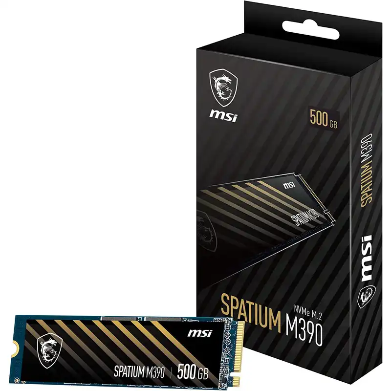 اس اس دی اینترنال مدل SPATIUM M390 NVMe M.2 ظرفیت 500 گیگابایت
