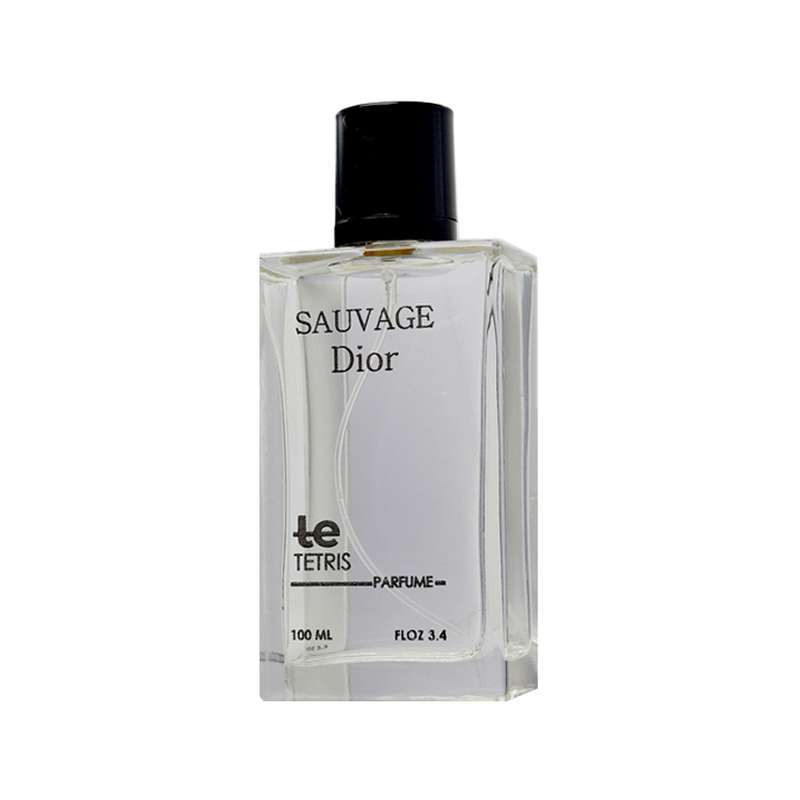 ادو پرفیوم مردانه تتریس مدل Sauvage Dior با رایحه تلخ حجم 100 میلی لیتر