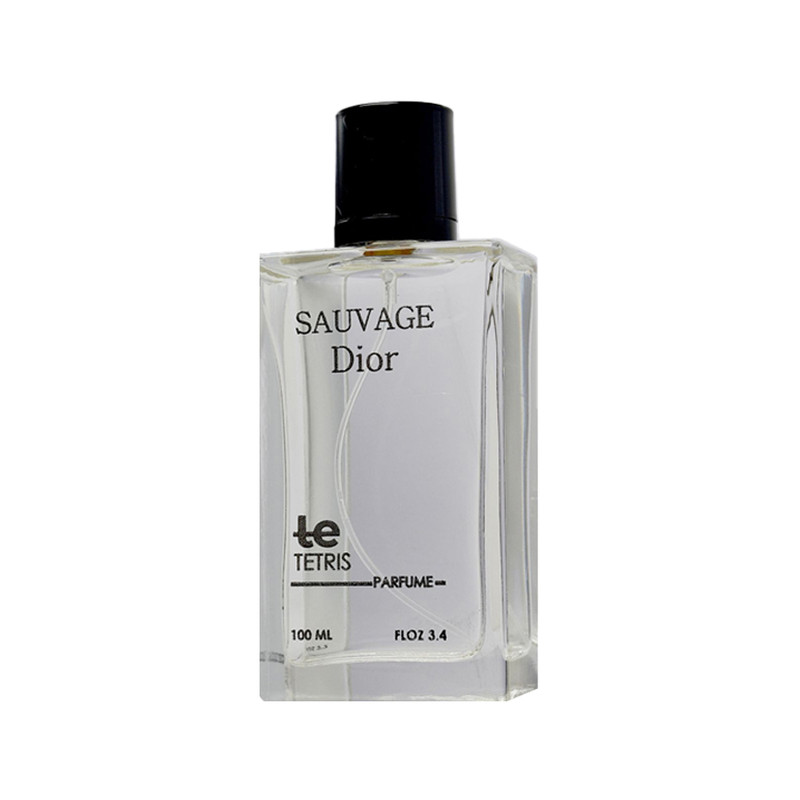 ادو پرفیوم مردانه تتریس مدل Sauvage Dior با رایحه تلخ حجم 100 میلی لیتر