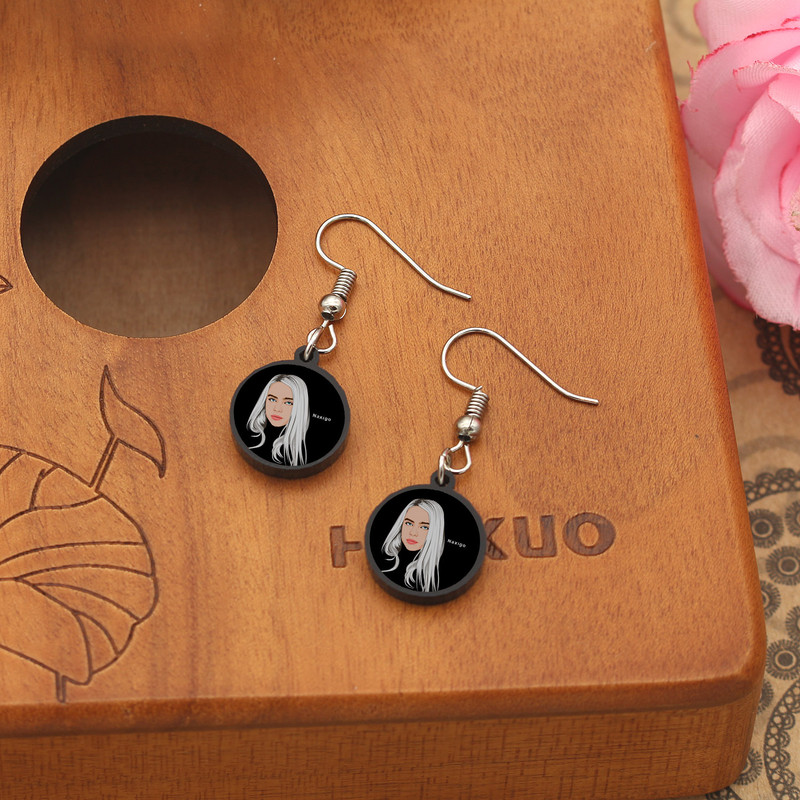 گوشواره زنانه ناکسیگو مدل شب تاب طرح بیلی آیلیش کد ES7350 گوشواره زنانه ناکسیگو مدل شب تاب طرح بیلی آیلیش کد ES7350