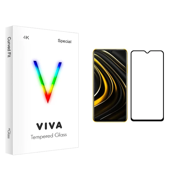 محافظ صفحه نمایش ویوا مدل 4K مناسب برای گوشی موبایل شیائومی Poco M3