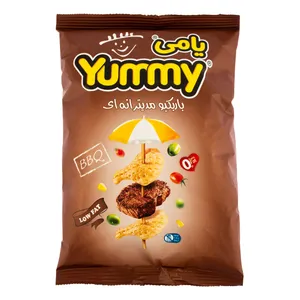 اسنک با طعم باربیکیو مدیترانه ای یامی - 80 گرم