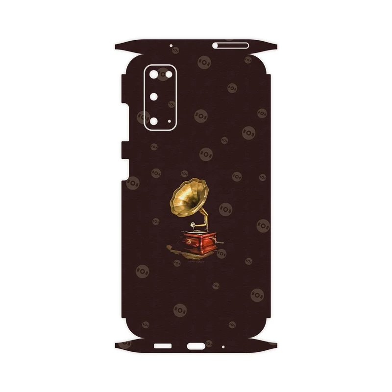 برچسب پوششی ماهوت مدل Gramophone Nostalgia-FullSkin مناسب برای گوشی موبایل سامسونگ Galaxy S20