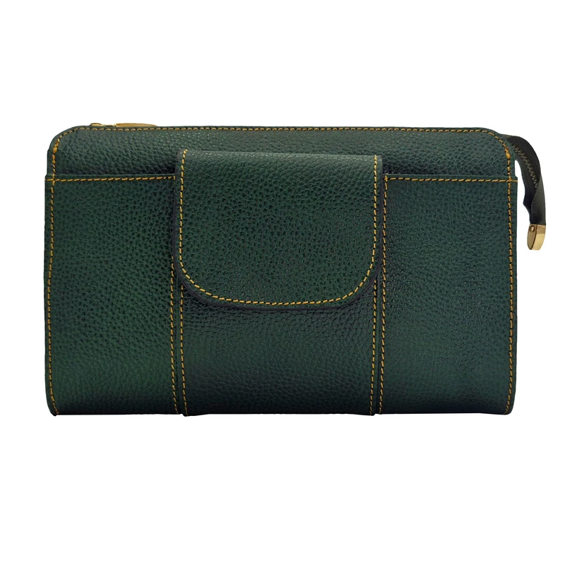 کیف دوشی زنانه مدل چرم طبیعی کد FTH130F