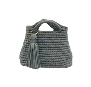 کیف بافتنی مدل مجلسی کد 01