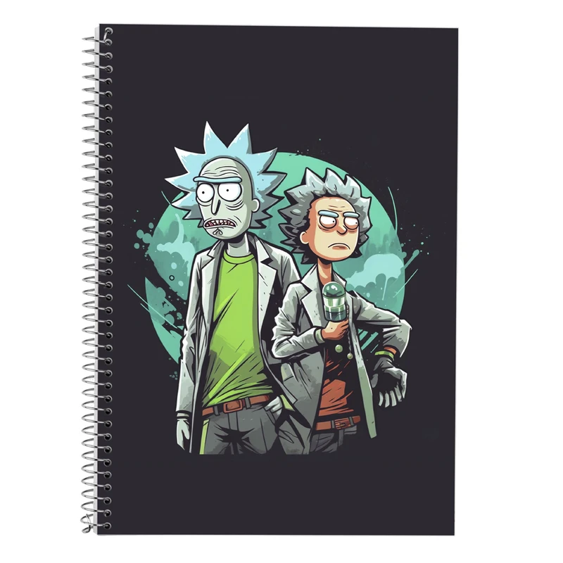 دفتر لغت 50 برگ مدوپد طرح ریک اند مورتی rick&morty کد DF10892