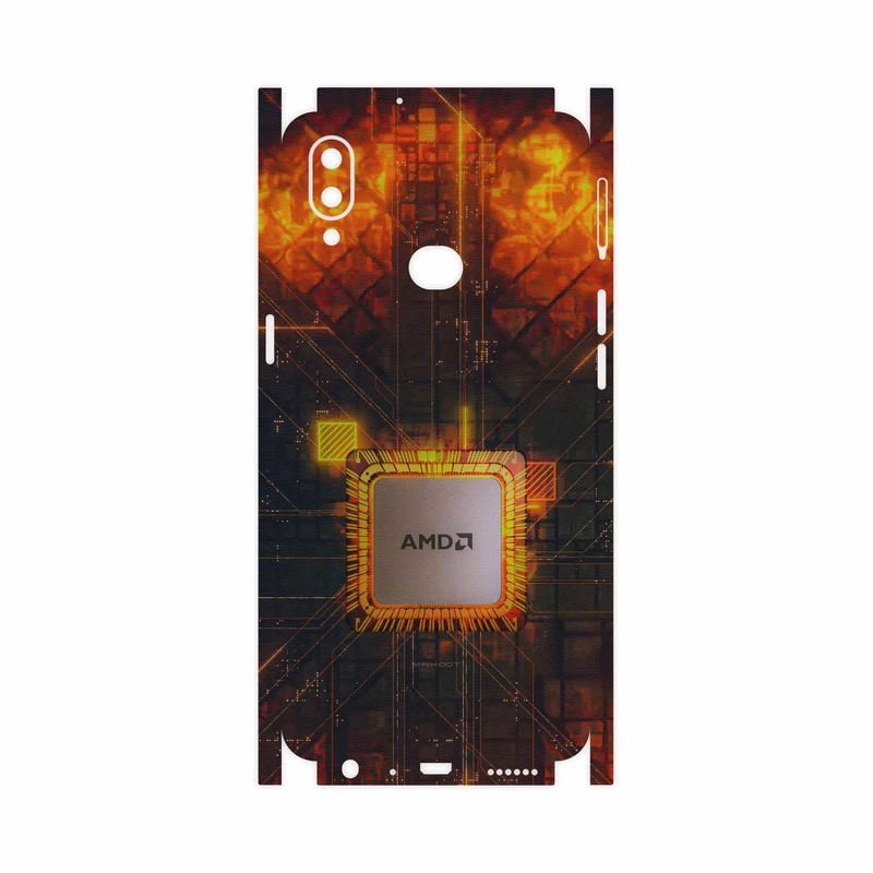 برچسب پوششی ماهوت مدل AMD Brand-FullSkin مناسب برای گوشی موبایل سامسونگ Galaxy A10s