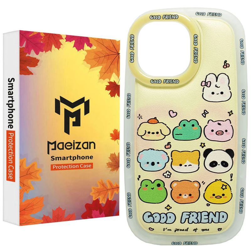 کاور پاییزان مدل Good Friend طرح لاکچری مناسب برای گوشی موبایل اپل IPhone 14 Pro Max