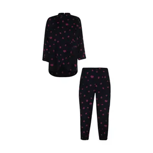 ست تونیک و شلوار زنانه نیو نیل مدل BSH34-Black pink