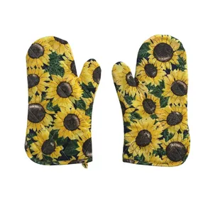 دستکش فر مدل آفتابگردان بسته 2 عددی