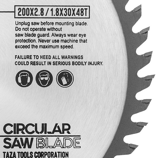 تیغه اره دیسکی تازا مدل wood 200 تیغه اره دیسکی تازا مدل wood 200