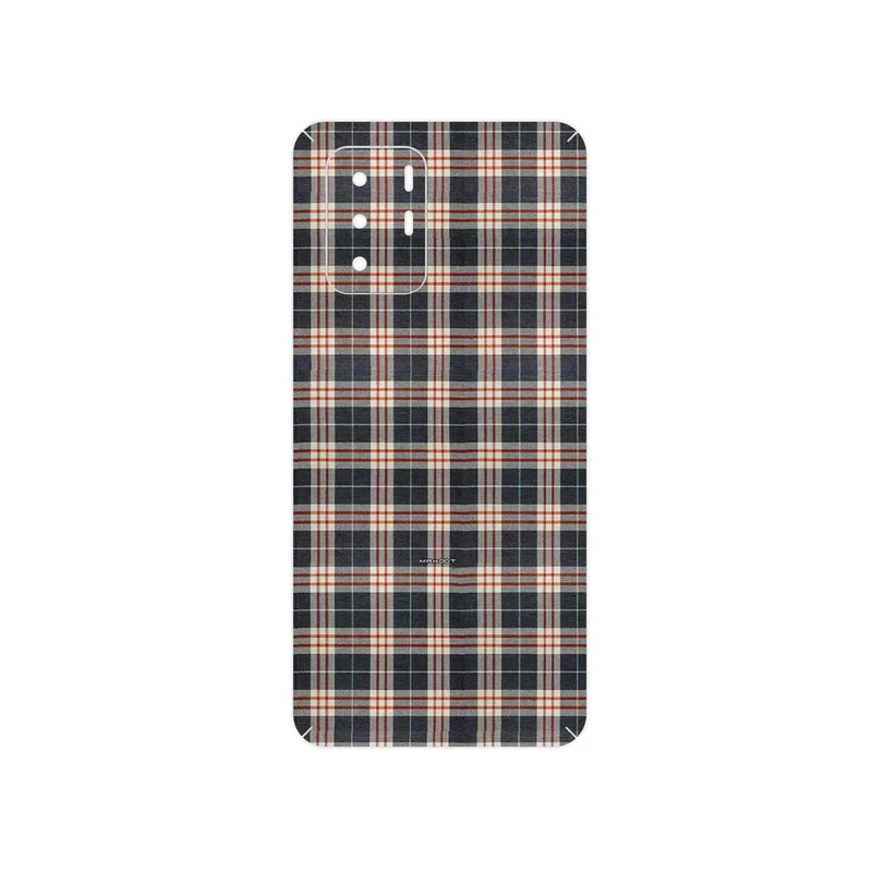 برچسب پوششی ماهوت مدل Fabric Texture 5 مناسب برای گوشی موبایل شیائومی Redmi Note 10 Pro (China)