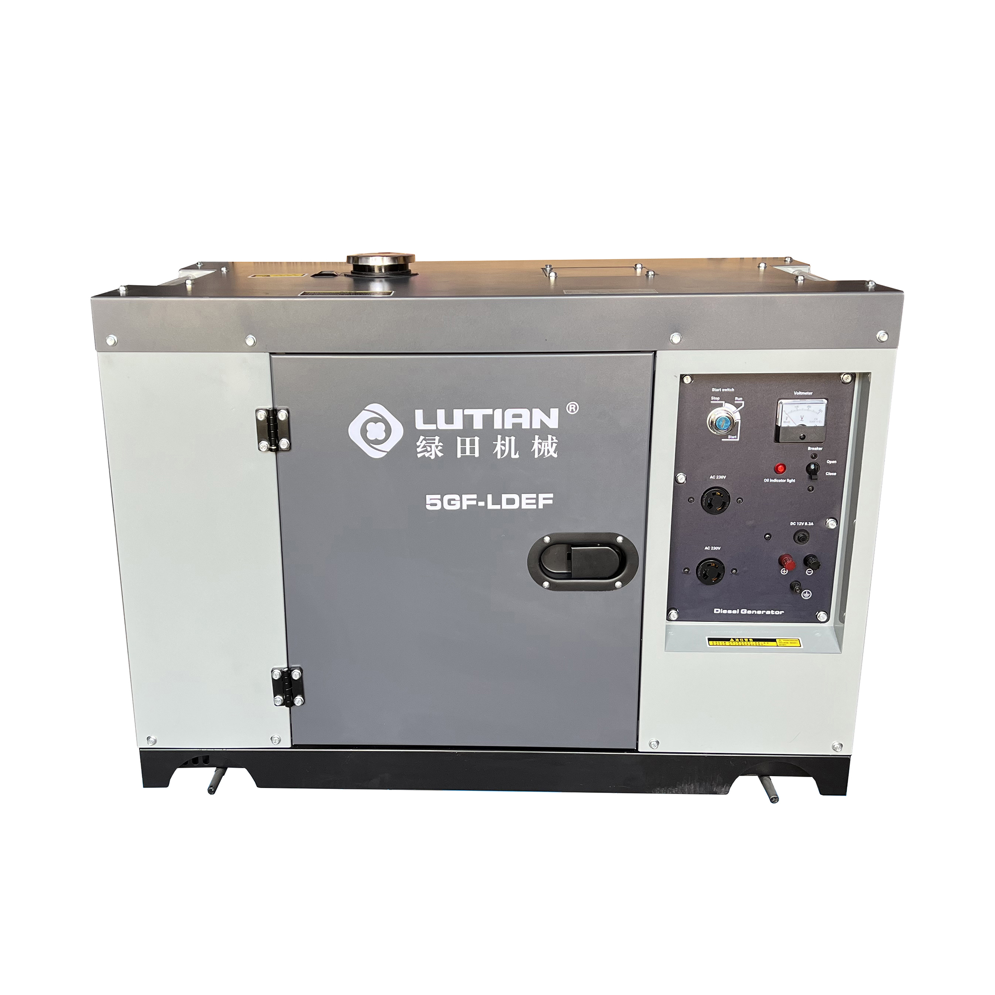 موتور برق دیزلی 7 اسب بخار لوتیان مدل 5GF-LDEF-1P