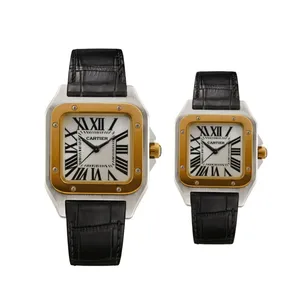 ست ساعت مچی عقربه‌ای کوارتز زنانه و مردانه مدل 2878